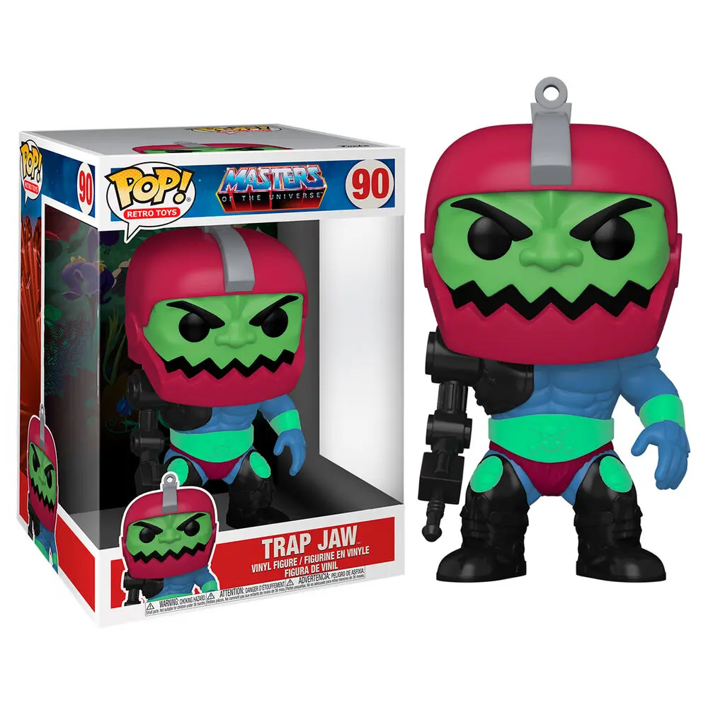 Masters of the Universe Super Sized Jumbo POP! Vinyl Figur Trapjaw 25 cm Produktfoto