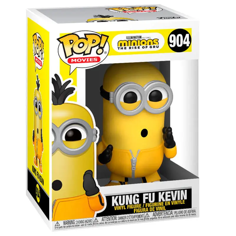 Minions II POP! Movies Vinyl Figur Kung-Fu Kevin 9 cm Produktfoto