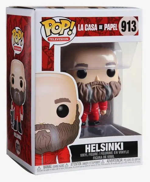 Haus des Geldes POP! TV Vinyl Figur Helsinki 9 cm termékfotó