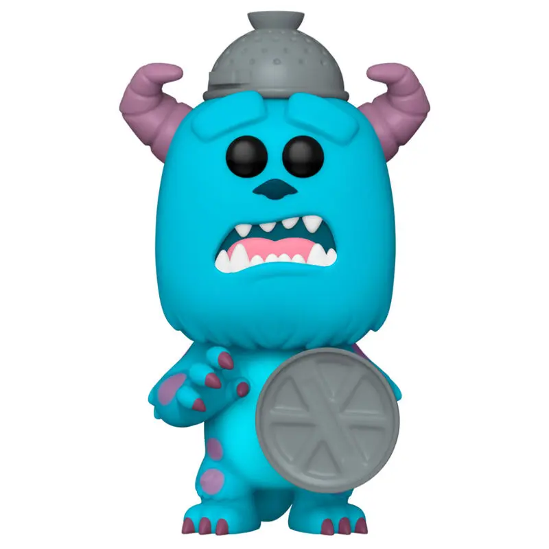 Monsters, Inc. 20th Anniversary POP! Disney Vinyl Figur Sulley with Lid 9 cm termékfotó