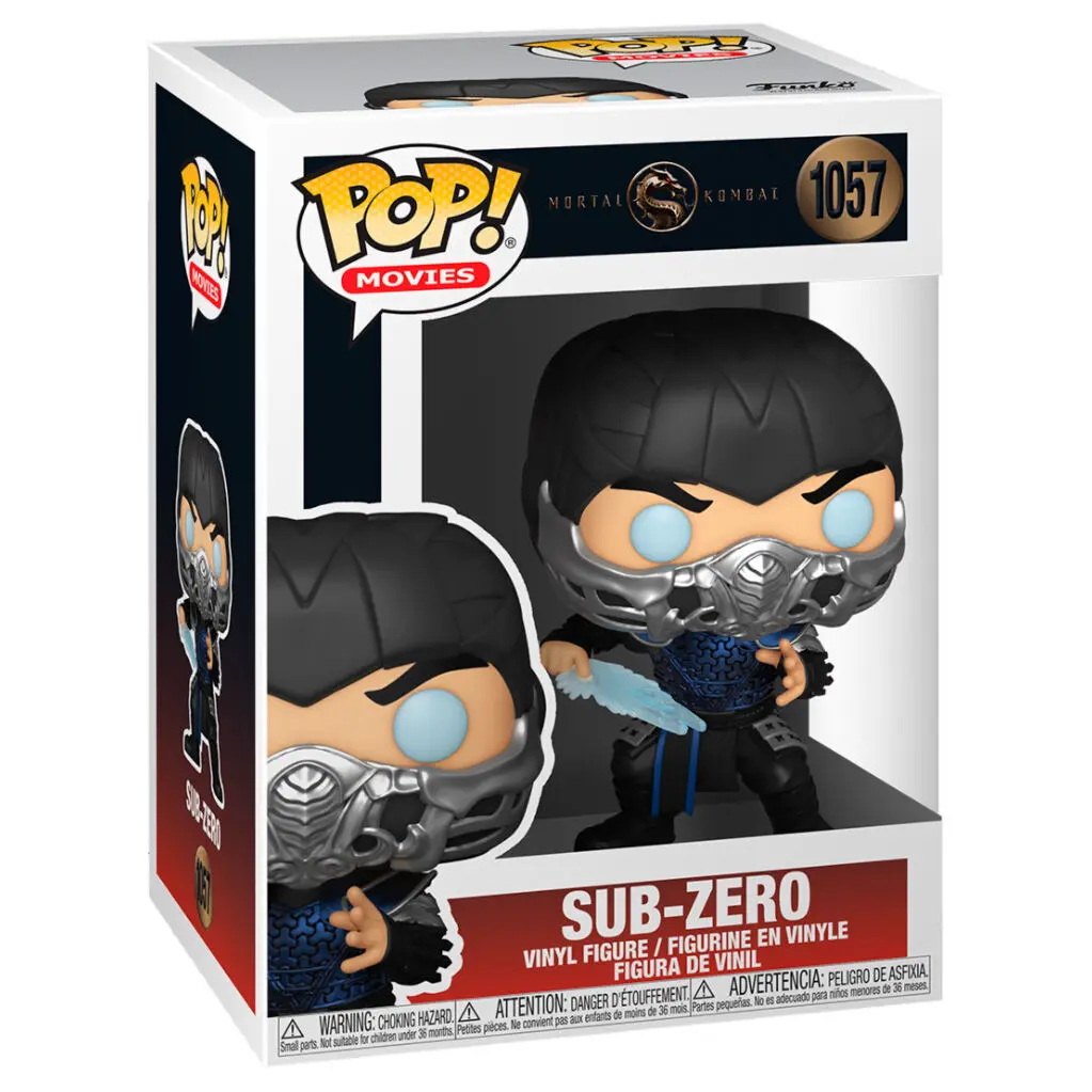 Mortal Kombat Movie POP! Movies Vinyl Figur Sub Zero 9 cm Produktfoto