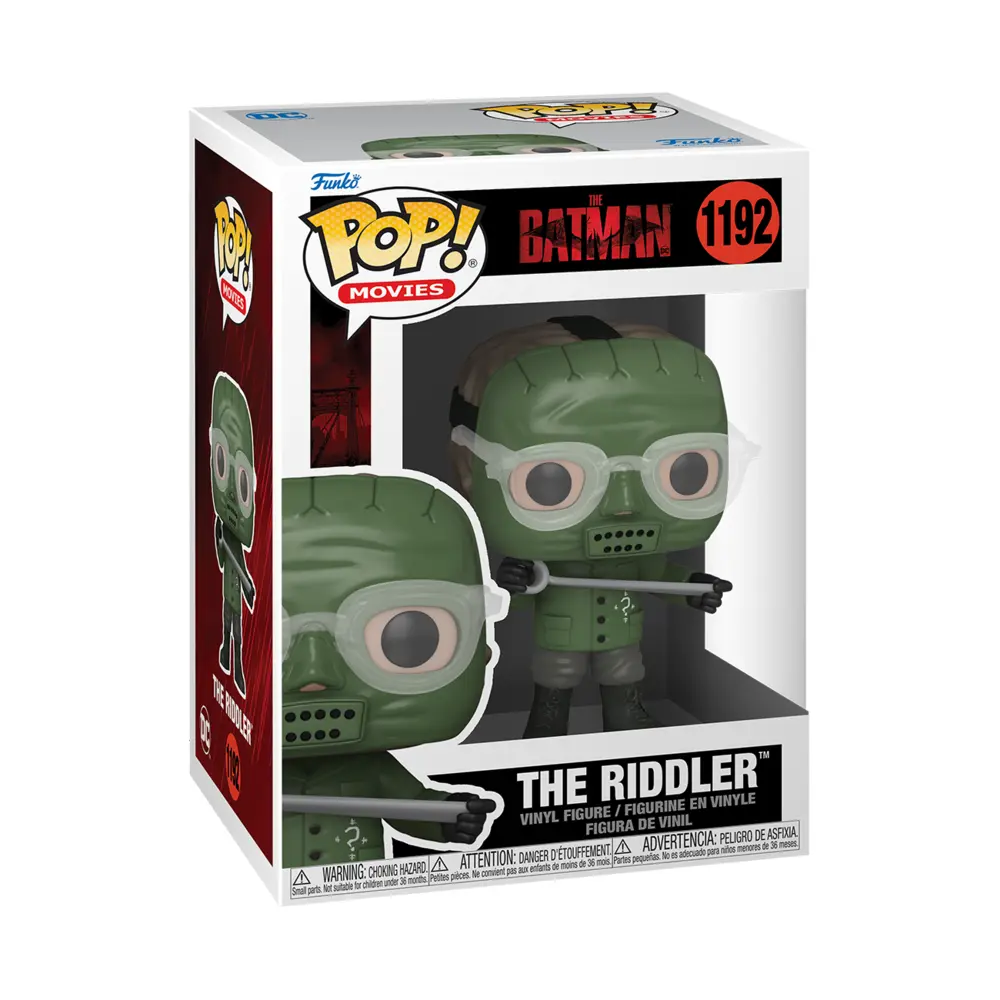 Batman POP! Heroes Vinyl Figur The Riddler 9 cm Produktfoto