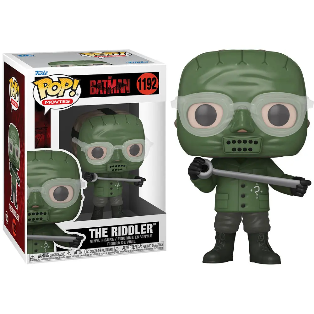 Batman POP! Heroes Vinyl Figur The Riddler 9 cm Produktfoto