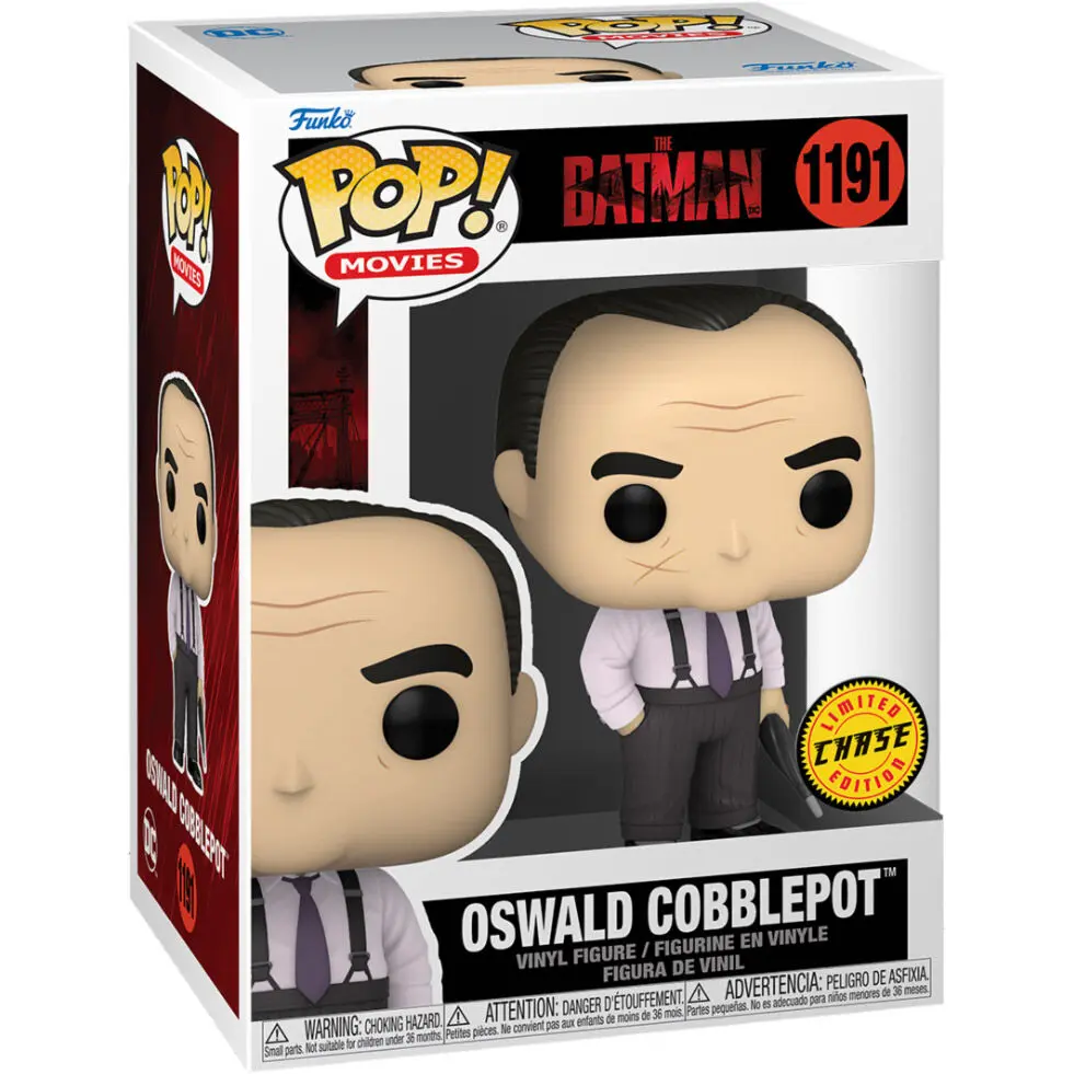 POP Figur Movies DC Comics The Batman Oswald Cobblepot Chase Produktfoto