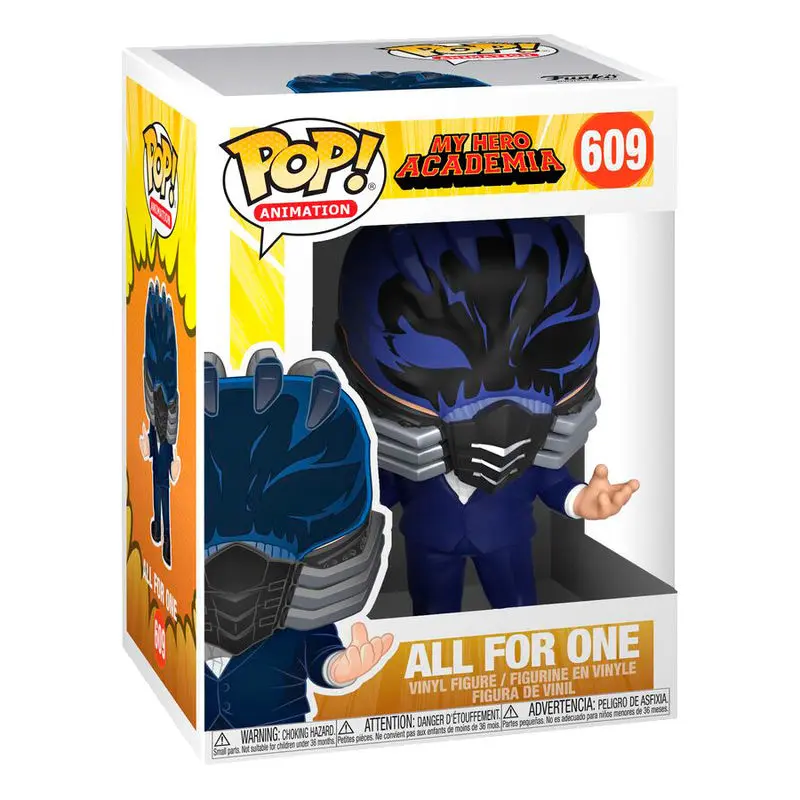 My Hero Academia POP! Animation Vinyl Figur All For One 9 cm termékfotó