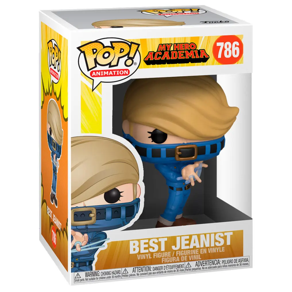 My Hero Academia POP! Animation Vinyl Figur Best Jeanist 9 cm termékfotó