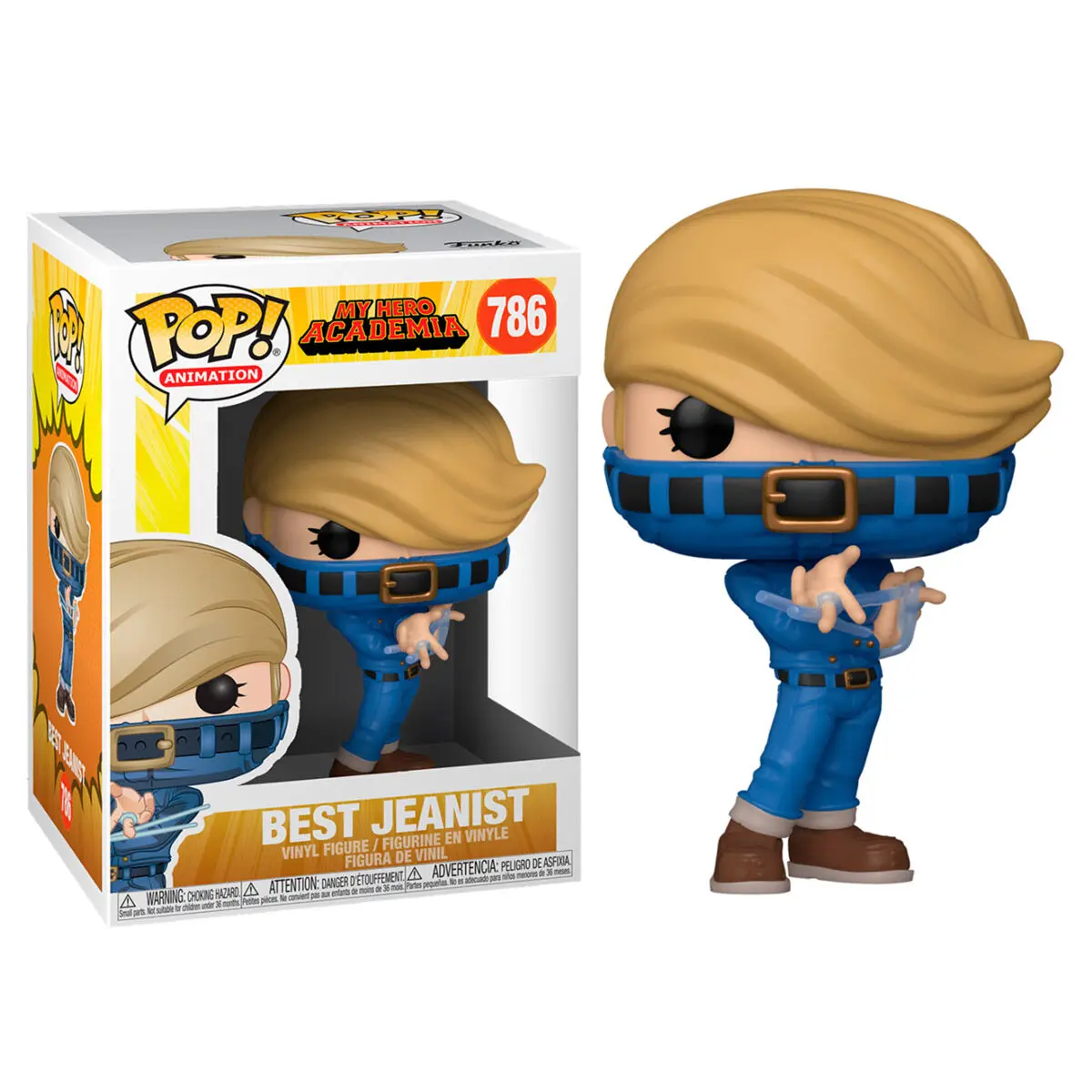 My Hero Academia POP! Animation Vinyl Figur Best Jeanist 9 cm termékfotó