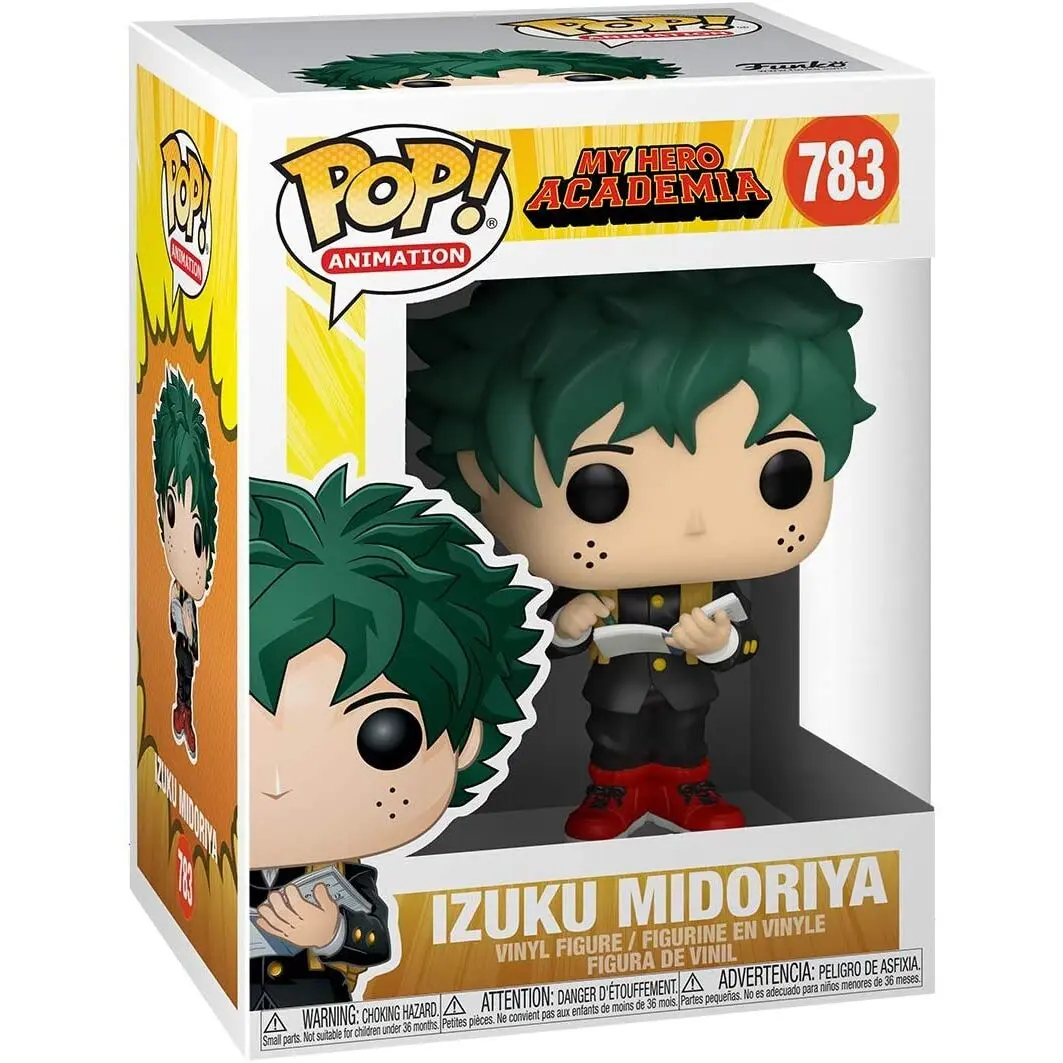 My Hero Academia POP! Animation Vinyl Figur Deku (Middle School Uniform) 9 cm termékfotó