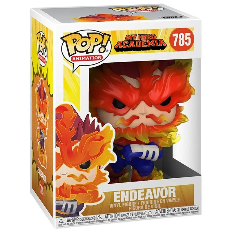 My Hero Academia POP! Animation Vinyl Figur Endeavor 9 cm Produktfoto