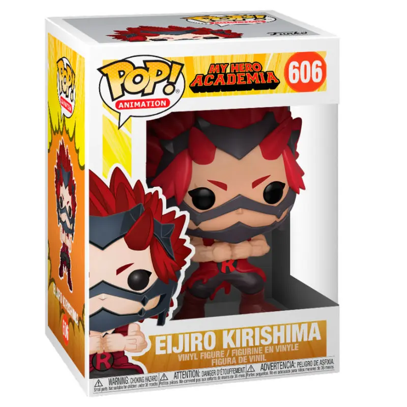 My Hero Academia POP! Animation Vinyl Figur Eijiro Kirishima 9 cm termékfotó