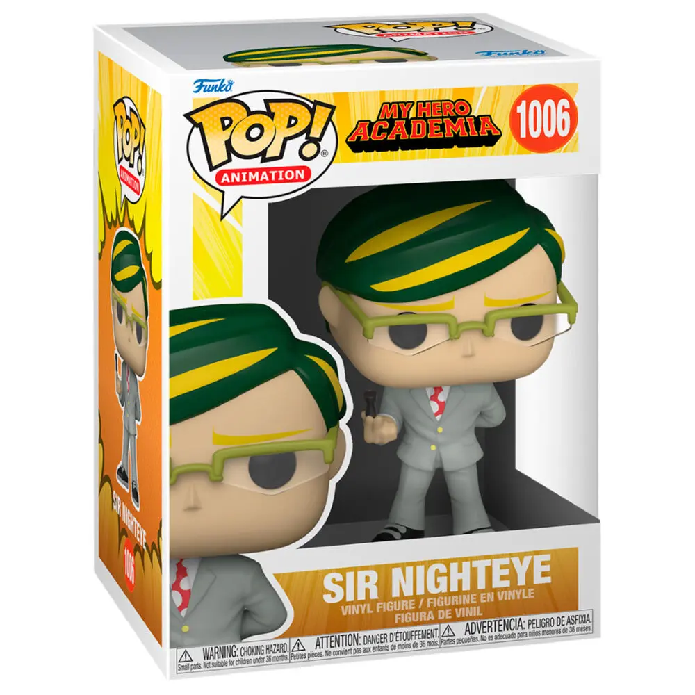 My Hero Academia POP! Animation Vinyl Figur Sir Nighteye 9 cm termékfotó