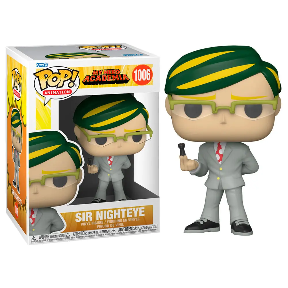 My Hero Academia POP! Animation Vinyl Figur Sir Nighteye 9 cm termékfotó