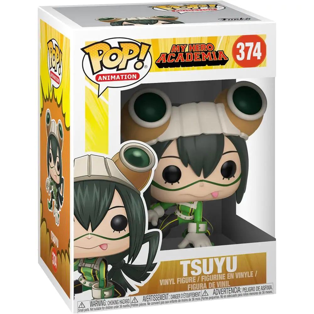 My Hero Academia POP! Animation Vinyl Figur Tsuyu 9 cm termékfotó