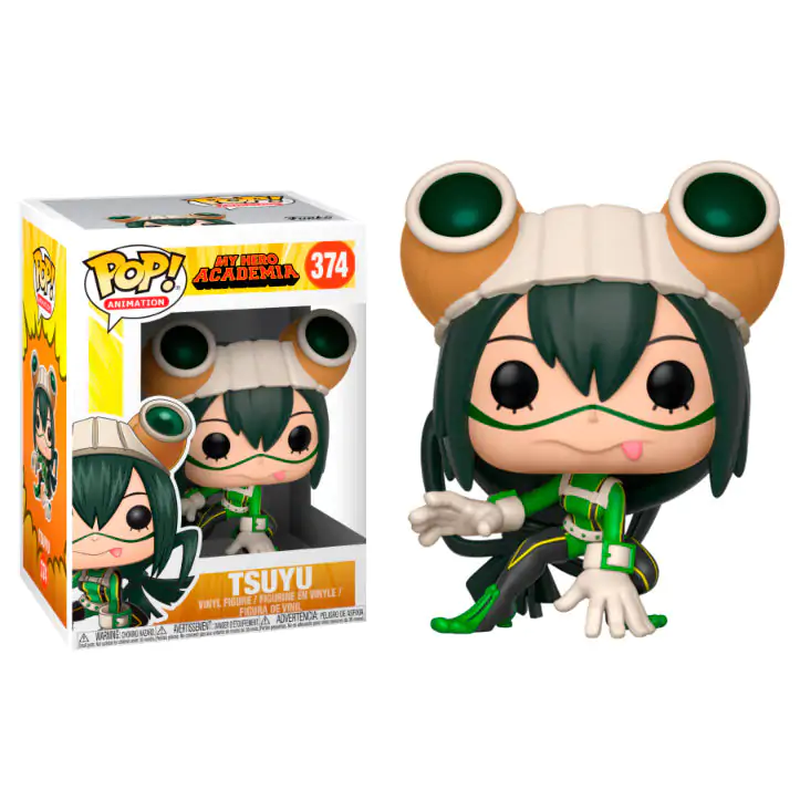 My Hero Academia POP! Animation Vinyl Figur Tsuyu 9 cm termékfotó