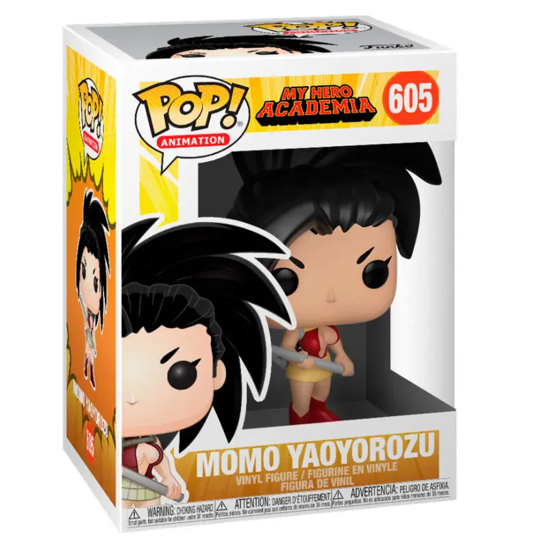 My Hero Academia POP! Animation Vinyl Figur Momo Yaoyorozu 9 cm Produktfoto