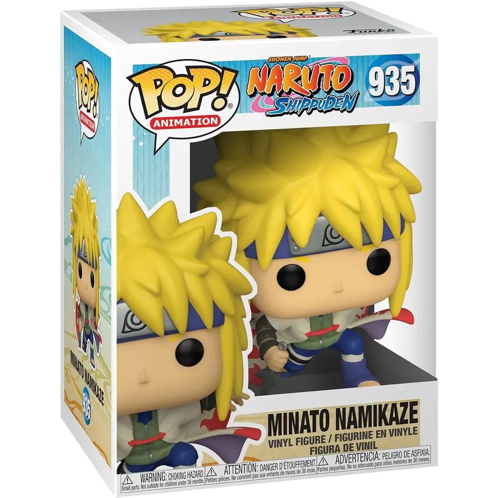 Naruto POP! Animation Vinyl Figur Minato Namikaze 9 cm Produktfoto