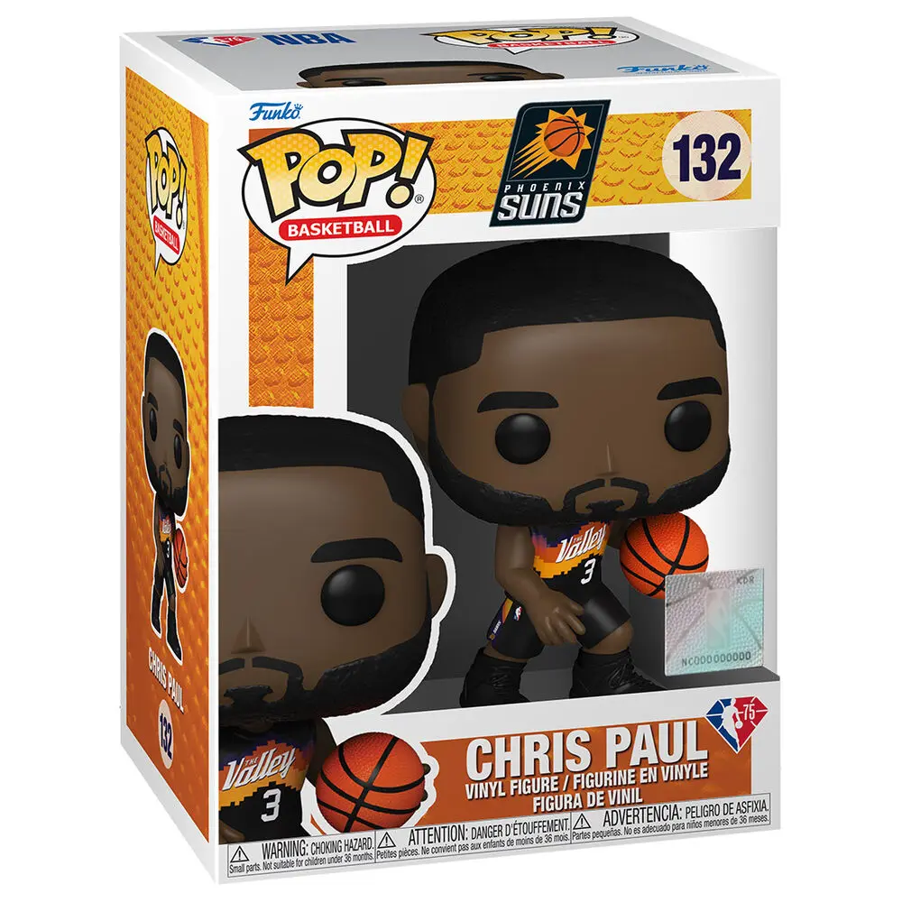 NBA Phoenix Suns POP! Basketball Vinyl Figur Chris Paul (City Edition 2021) 9 cm termékfotó