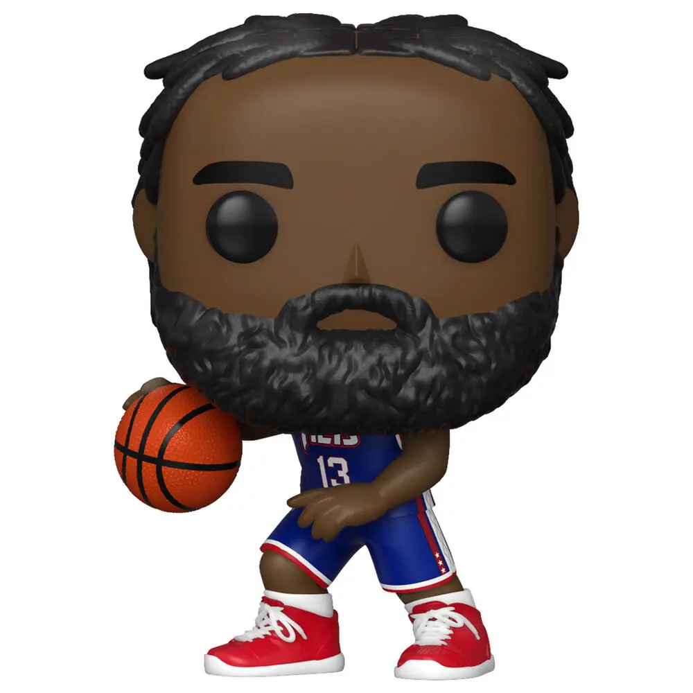 NBA Brooklyn Nets POP! Basketball Vinyl Figur James Harden (City Edition 2021) 9 cm Produktfoto