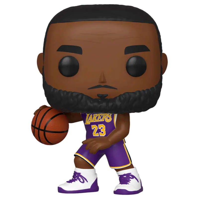 NBA POP! Sports Vinyl Figur Lebron James (Lakers) 9 cm termékfotó