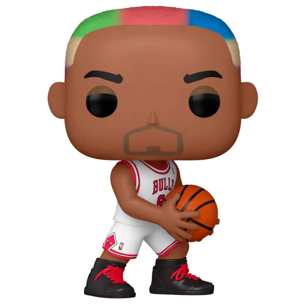 NBA Legends POP! Sports Vinyl Figur Dennis Rodman (Bulls Home) 9 cm Produktfoto