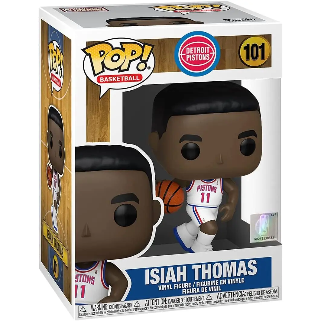 NBA Legends POP! Sports Vinyl Figur Isiah Thomas (Pistons Home) 9 cm termékfotó
