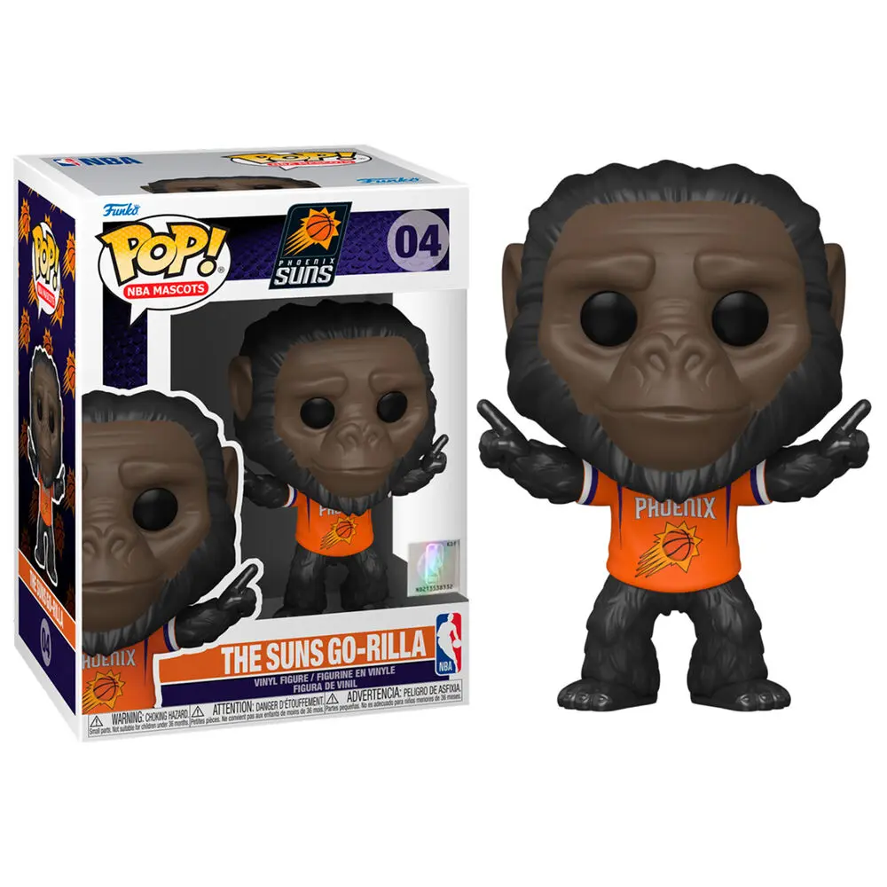 NBA Mascots POP! Sports Vinyl Figur Phoenix - Go-Rilla the Gorilla 9 cm Produktfoto