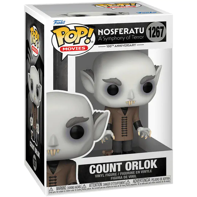 Nosferatu POP! Movies Vinyl Figurn 100th Anniversary Count Orlok 9 cm termékfotó