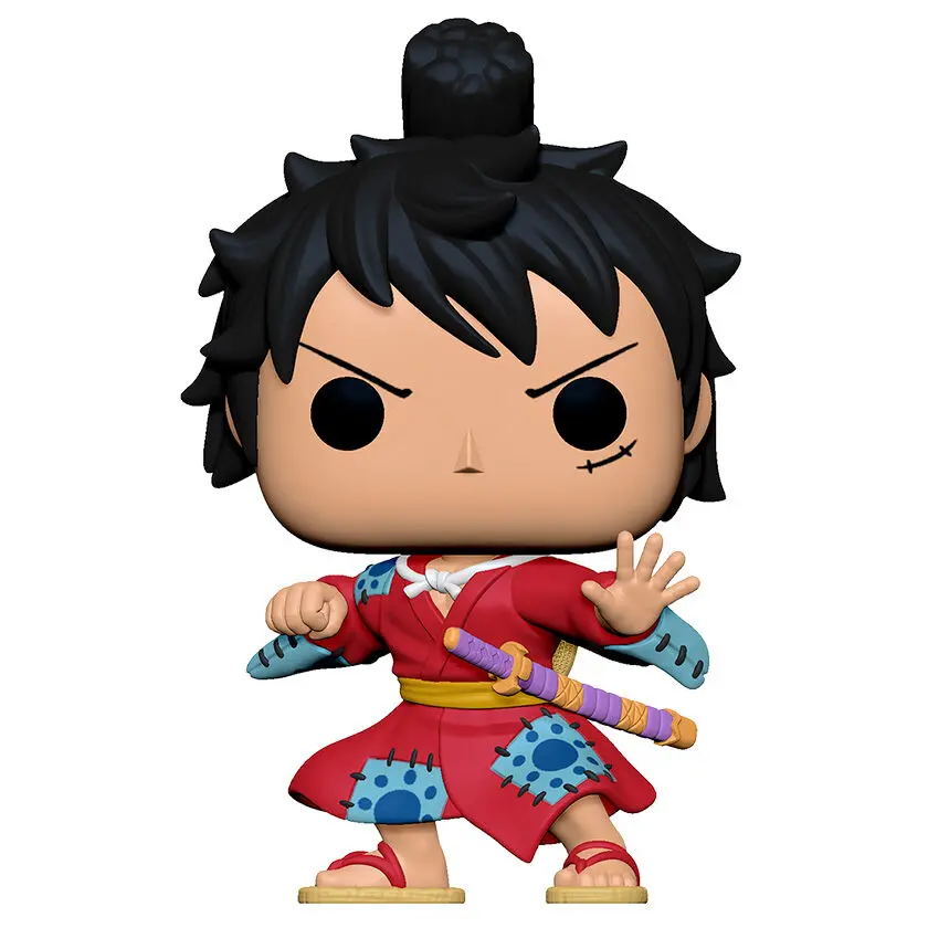 One Piece POP! Animation Vinyl Figur Luffy in Kimono 9 cm termékfotó