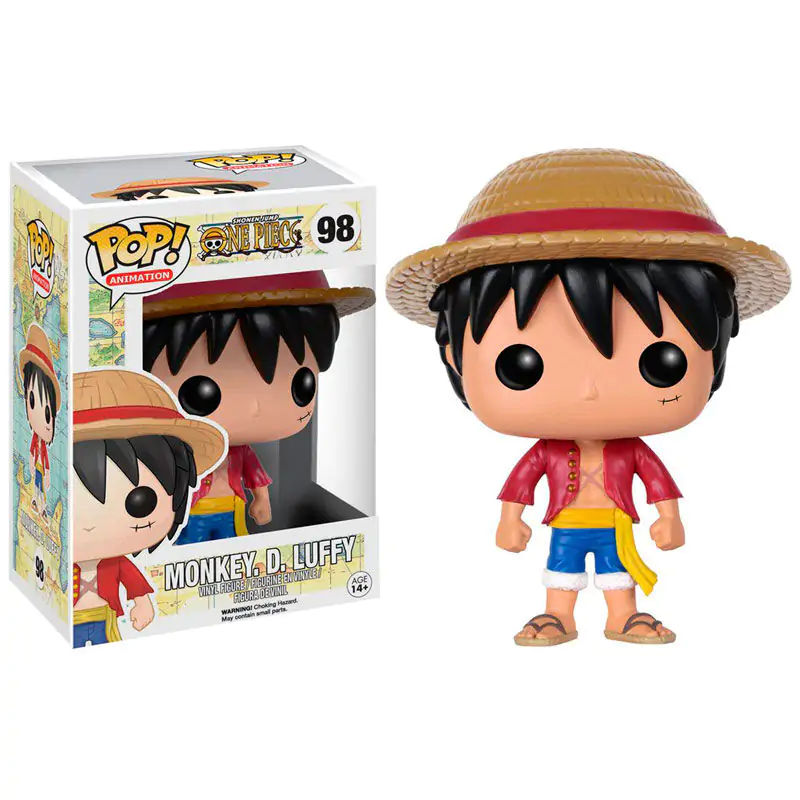 One Piece POP! Television Vinyl Figur Monkey D. Luffy 9 cm termékfotó