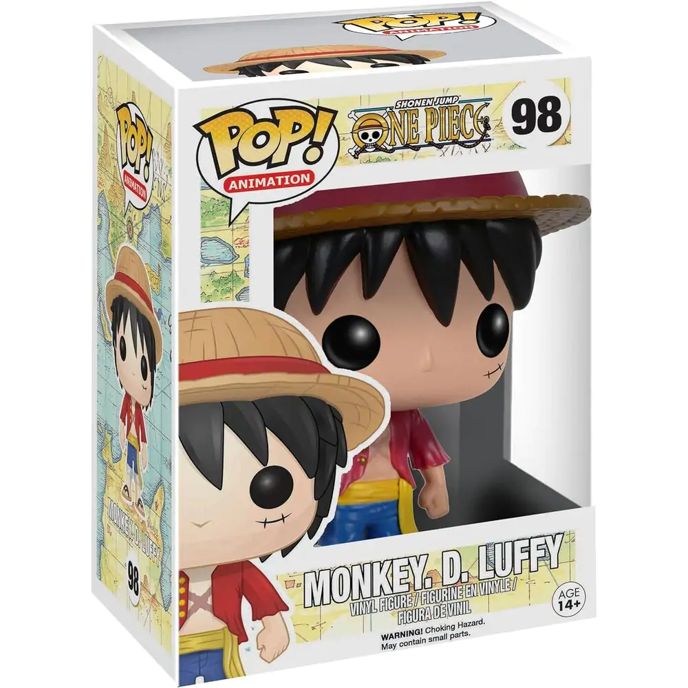 One Piece POP! Television Vinyl Figur Monkey D. Luffy 9 cm termékfotó