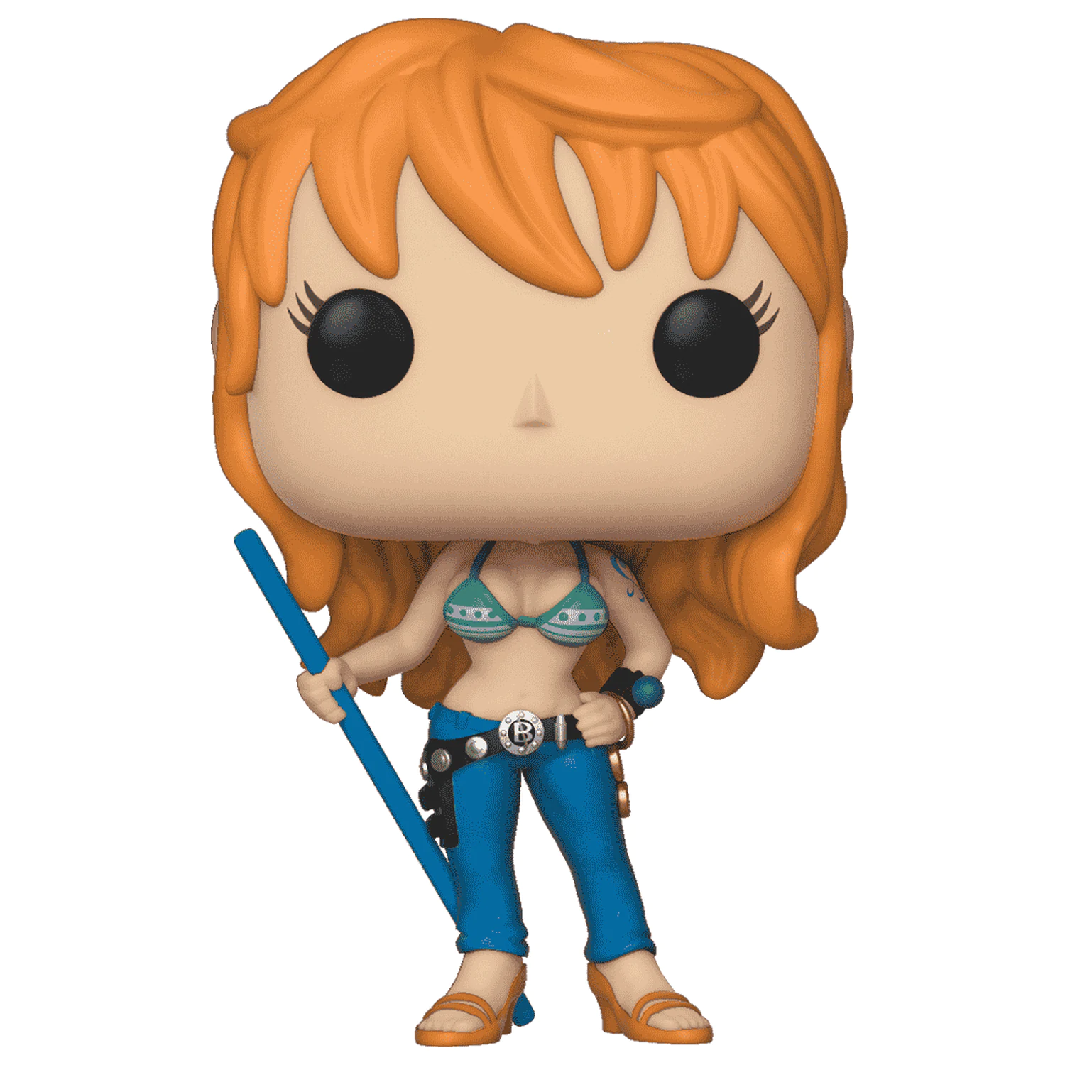 One Piece POP! Animation Vinyl Figur Nami 9 cm Produktfoto
