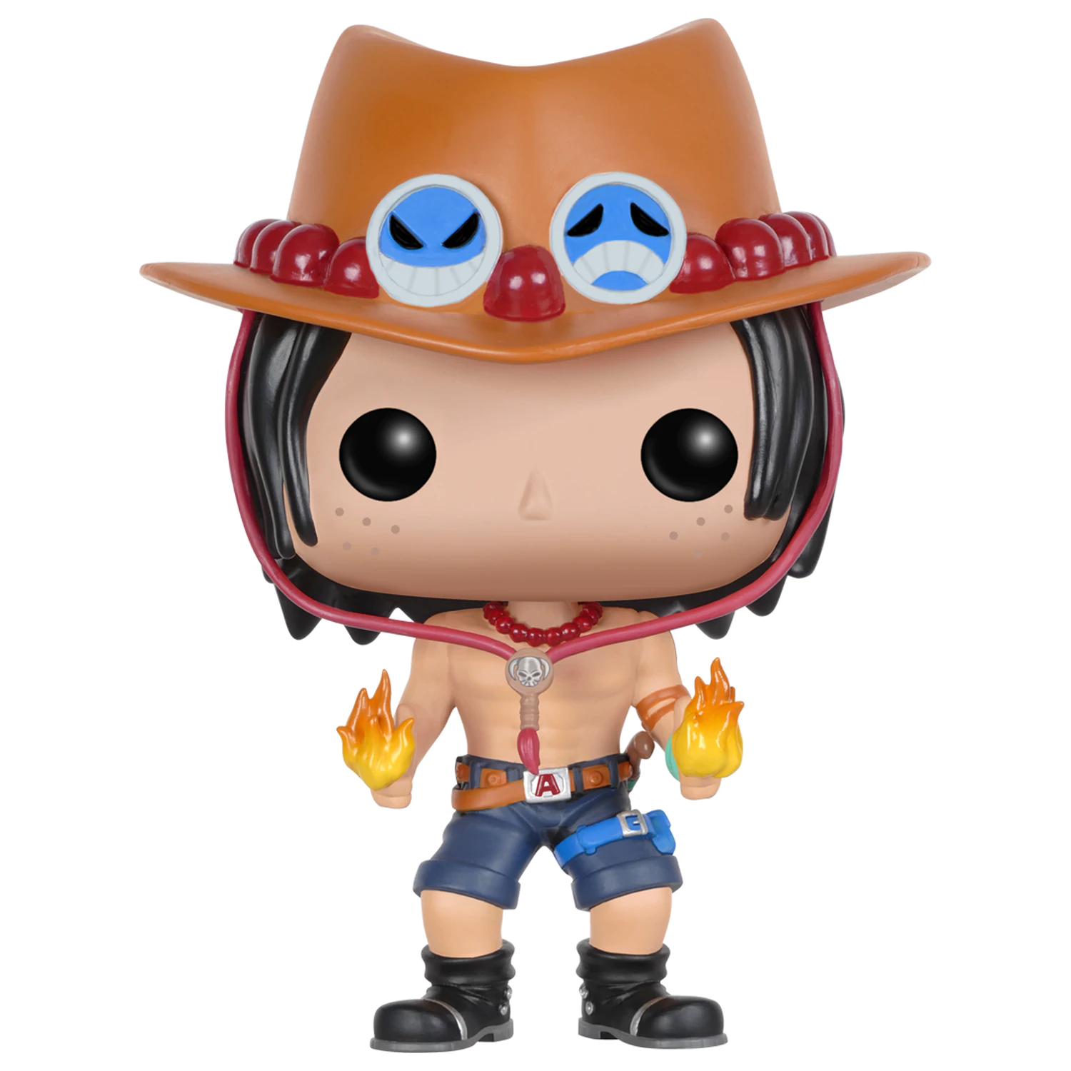 One Piece POP! Television Vinyl Figur Portgas D. Ace 9 cm Produktfoto