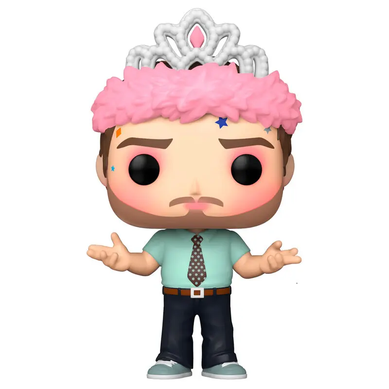 Parks and Recreation POP! TV Vinyl Figur Andy as Princess Rainbow Sparkle 9 cm Produktfoto