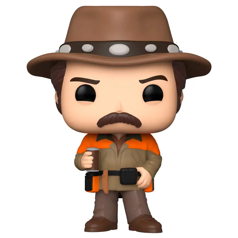 Parks and Recreation POP! TV Vinylfiguren Hunter Ron 9 cm Sortiment (6) Produktfoto