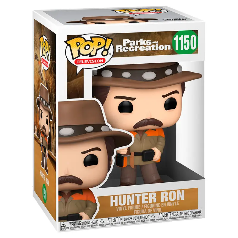 Parks and Recreation POP! TV Vinylfiguren Hunter Ron 9 cm Sortiment (6) Produktfoto