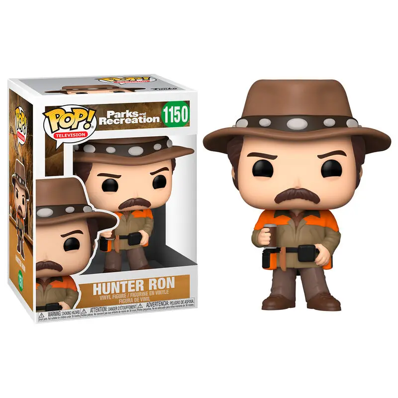 Parks and Recreation POP! TV Vinylfiguren Hunter Ron 9 cm Sortiment (6) Produktfoto