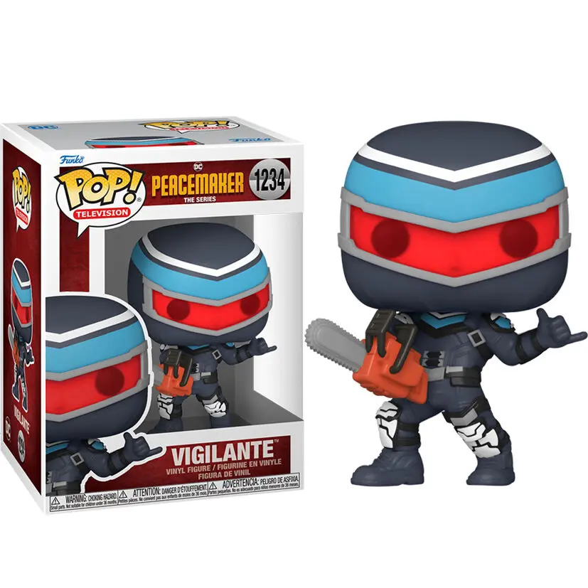 Peacemaker POP! TV Vinyl Figur Vigilante 9 cm Produktfoto