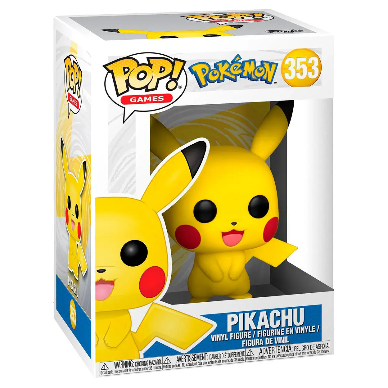 Pokemon POP! Games Vinyl Figur Pikachu 9 cm termékfotó