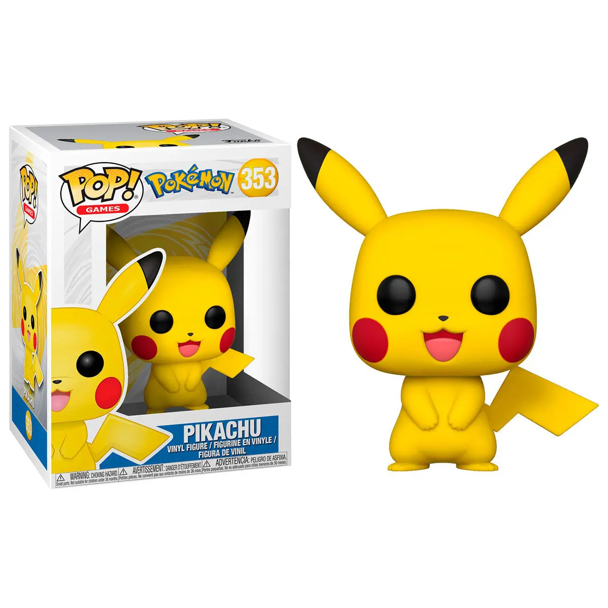 Pokemon POP! Games Vinyl Figur Pikachu 9 cm termékfotó