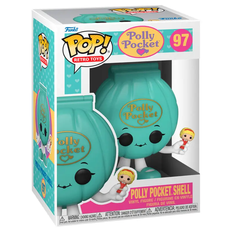 Retro Toys POP! Vinyl Figur Polly Pocket Shell 9 cm Produktfoto