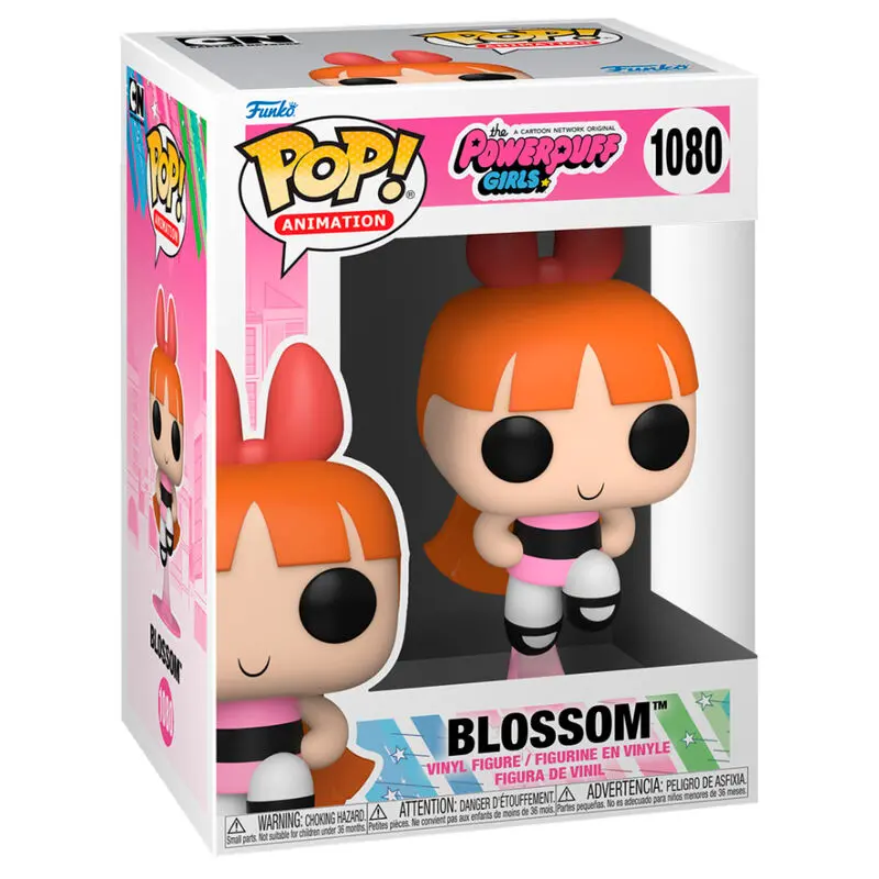 The Powerpuff Girls POP! Animation Vinyl Figur Blossom 9 cm Produktfoto