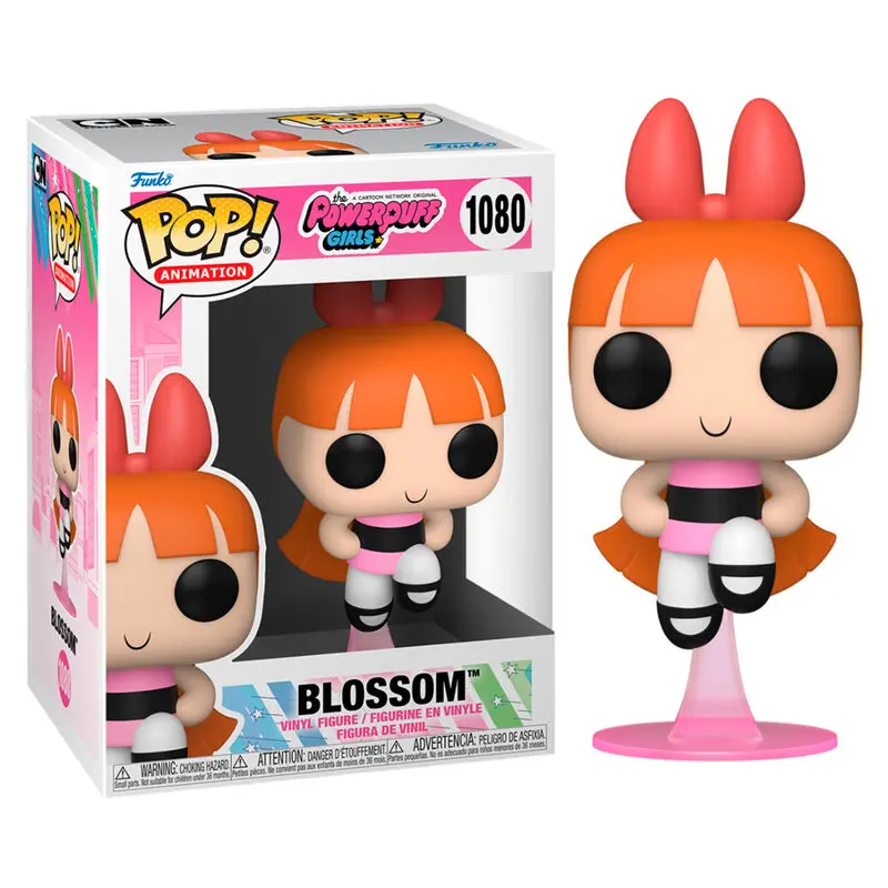 The Powerpuff Girls POP! Animation Vinyl Figur Blossom 9 cm Produktfoto