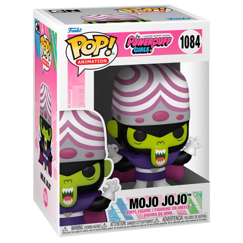 The Powerpuff Girls POP! Animation Vinyl Figur Mojo Jojo 9 cm Produktfoto