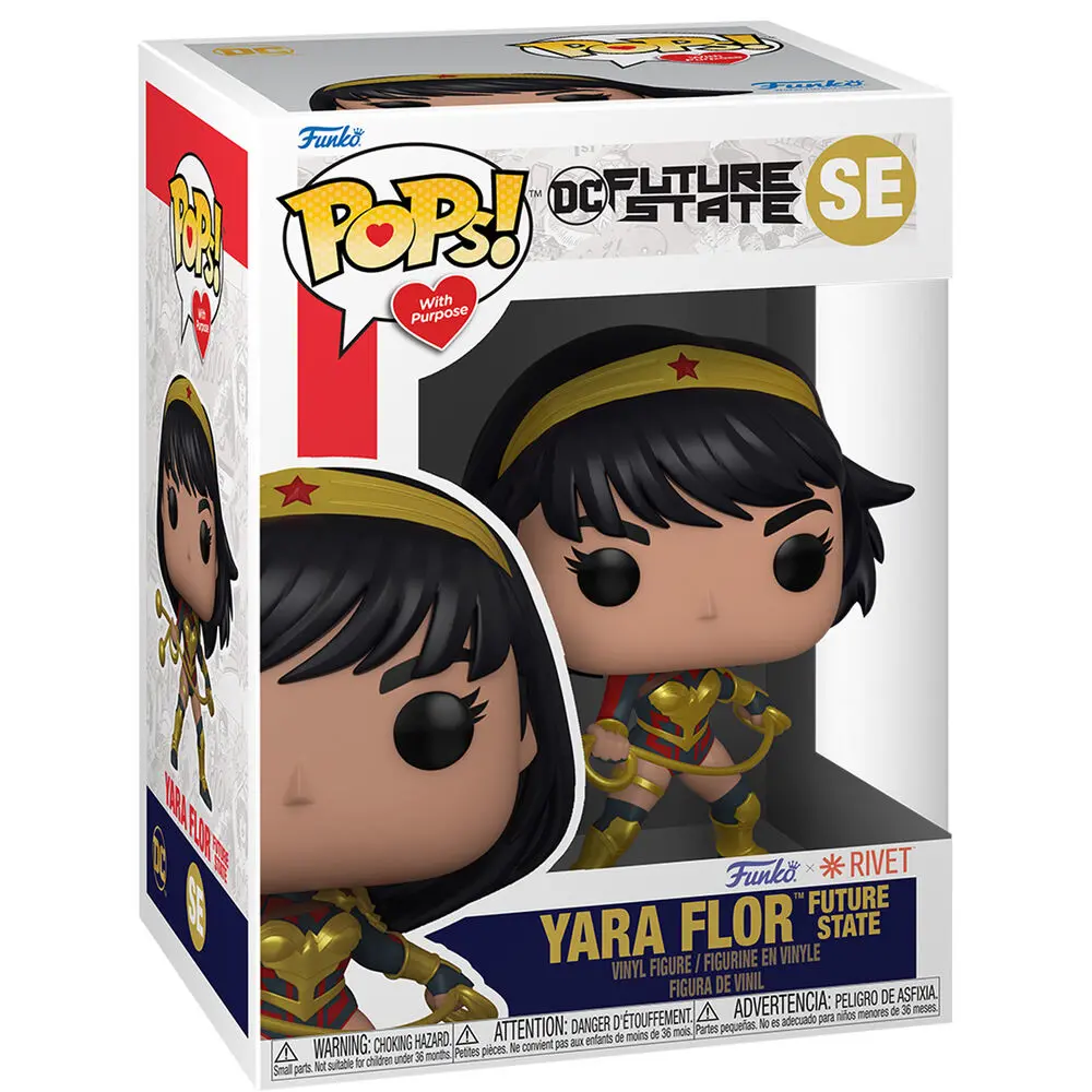 DC Comics POP! Heroes Vinylfigur Yara Flor 9 cm Produktfoto