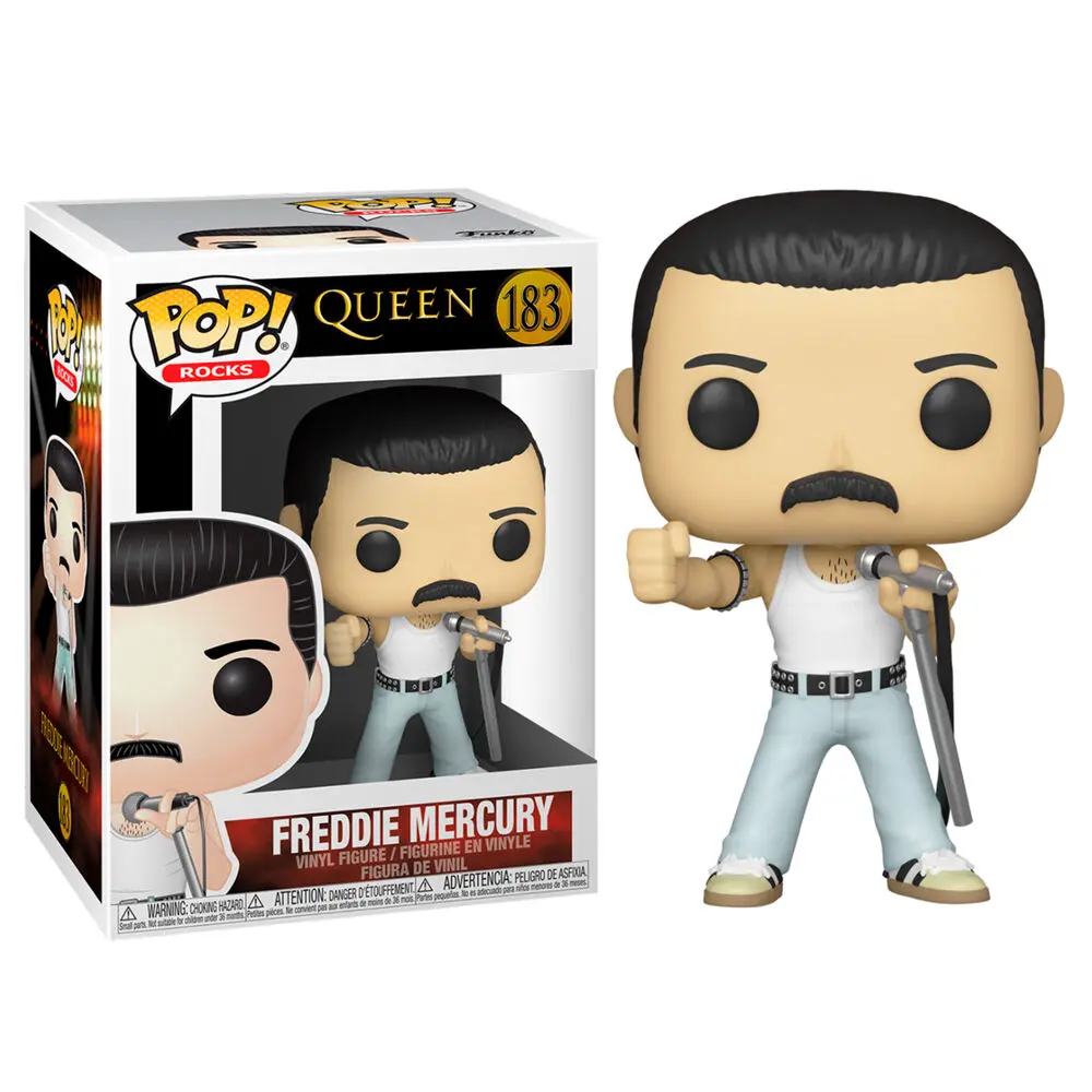 Queen POP! Rocks Vinyl Figur Freddie Mercury Radio Gaga 9 cm termékfotó