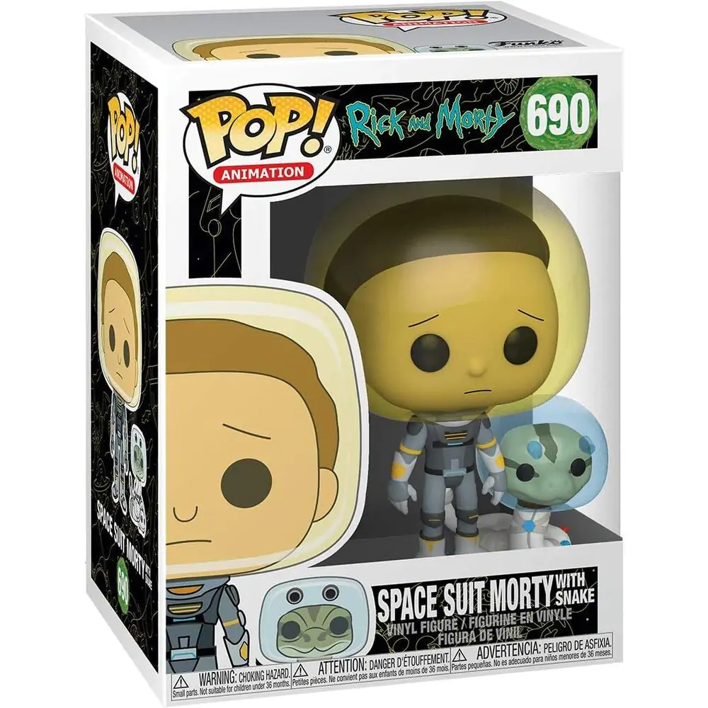 Rick & Morty POP! Animation Vinylfigur Space Suit Morty 9 cm Produktfoto