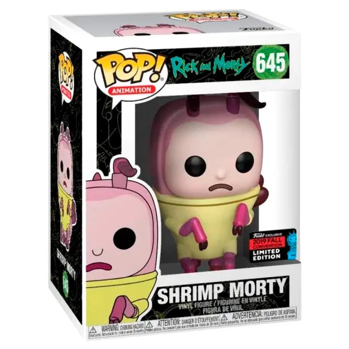 POP Figur Rick and Morty Shrimp Morty Exclusive Produktfoto