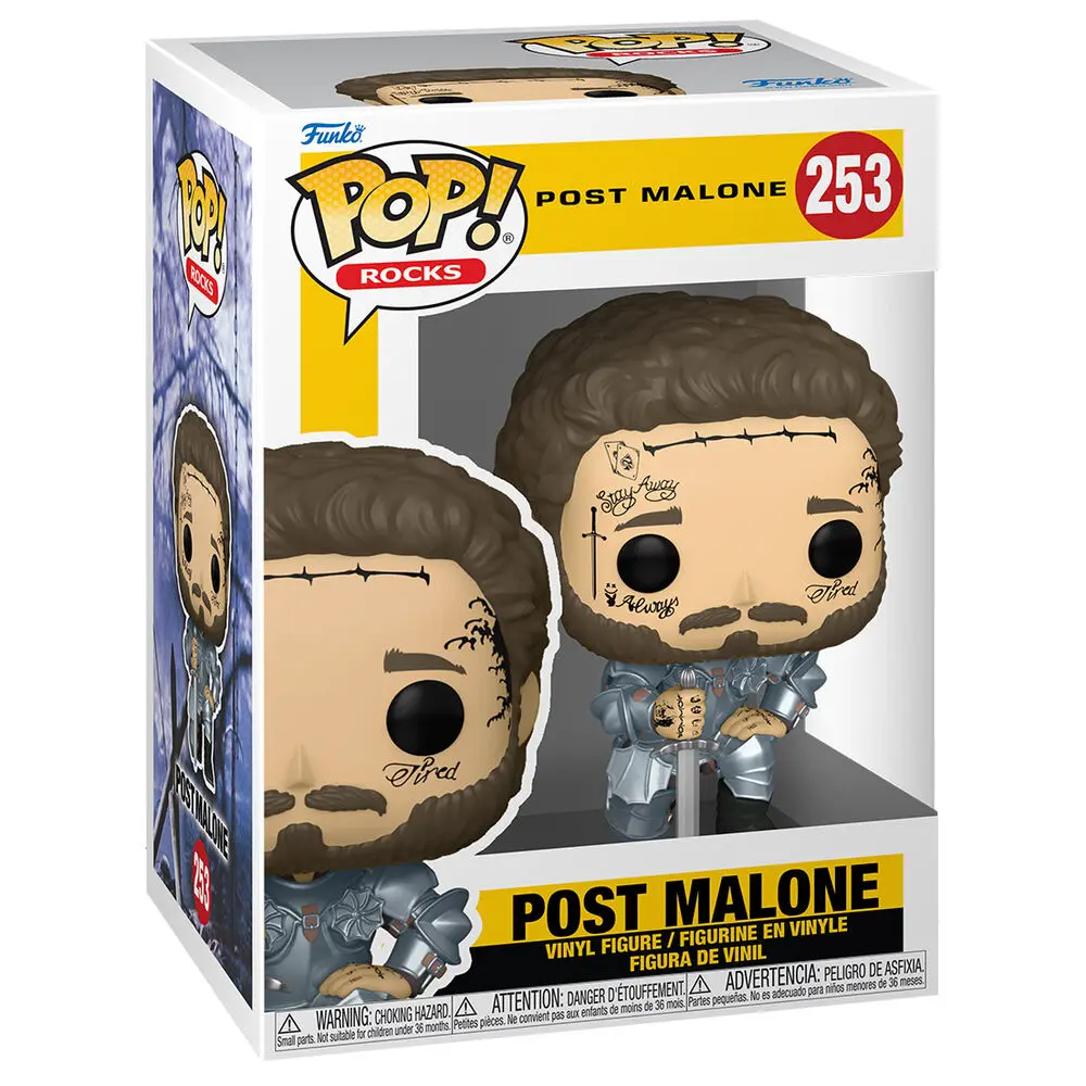 Post Malone POP! Rocks Vinyl Figur Knight 9 cm Produktfoto