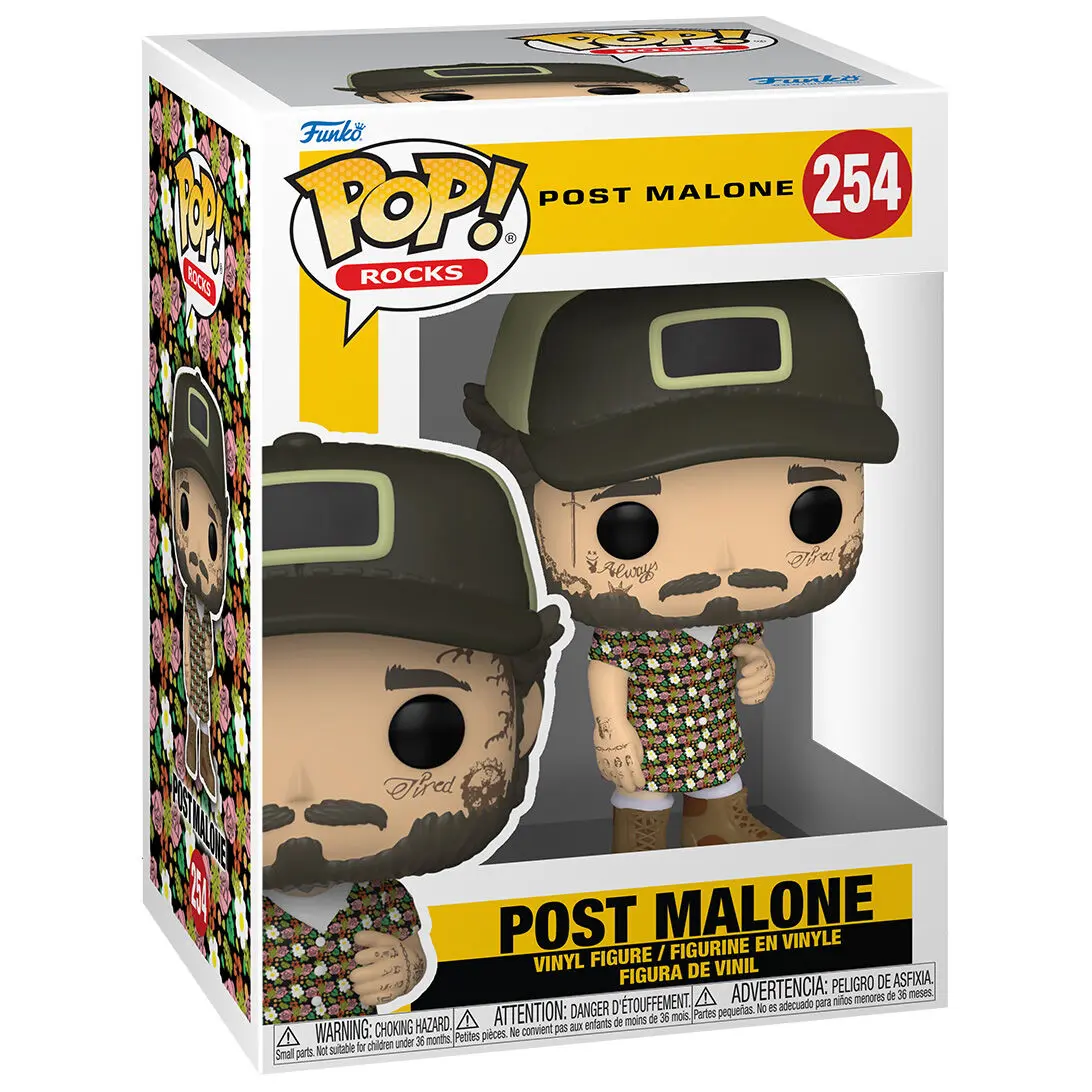 Post Malone POP! Rocks Vinyl Figur Sundress 9 cm Produktfoto