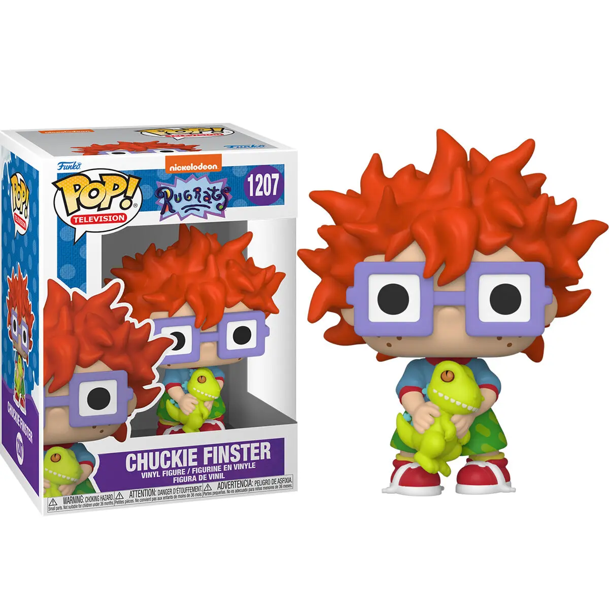 Rugrats (2021) POP! Animation Vinyl Figur Chuckie 9 cm Produktfoto